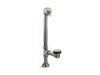 KOHLER K-7178 Iron Works Decorative 1-1/2" adjustable pop-up bath drain for 5' whirlpool with tailpiece, vibrant brushed...