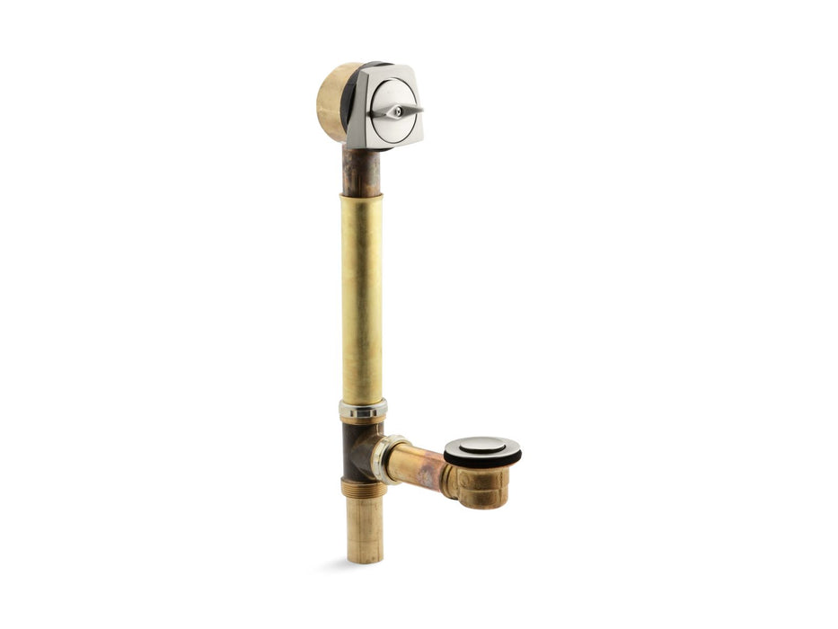 KOHLER K-7193 sok Drain for overflowing bath, vibrant brushed nickel