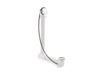 KOHLER K-7213 Clearflo Cable bath drain with PVC tubing, polished chrome