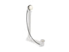 KOHLER K-7213 Clearflo Cable bath drain with PVC tubing, vibrant polished nickel