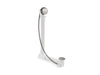 KOHLER K-7213 Clearflo Cable bath drain with PVC tubing, vibrant titanium