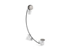 KOHLER K-7214 Clearflo Cable bath drain, less PVC tubing, vibrant titanium