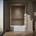 KOHLER K-722 Memoirs 60" x 33-3/4" alcove bath, right drain, white - view 4
