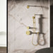 KOHLER K-72414-G Awaken G90 Three-function handshower, 1.75 gpm, vibrant brushed moderne brass - view 4