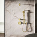 KOHLER K-72415-G Awaken G110 Three-function handshower, 1.75 gpm, vibrant brushed moderne brass - view 3