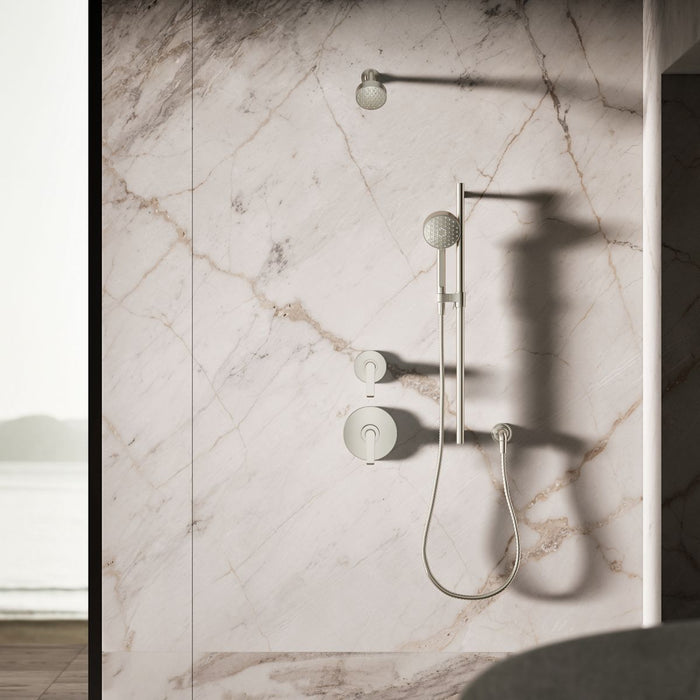 KOHLER K-72415 Awaken G110 Three-function Handshower, 2.5 GPM, vibrant brushed nickel - view 2