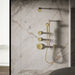 KOHLER K-72416 Awaken G90 Single-function showerhead, 1.5 gpm, vibrant brushed moderne brass - view 4