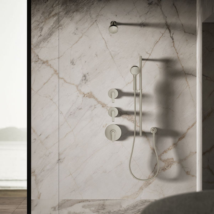 KOHLER K-72417 Awaken G90 Single-function showerhead, 1.75 gpm, vibrant brushed nickel - view 5