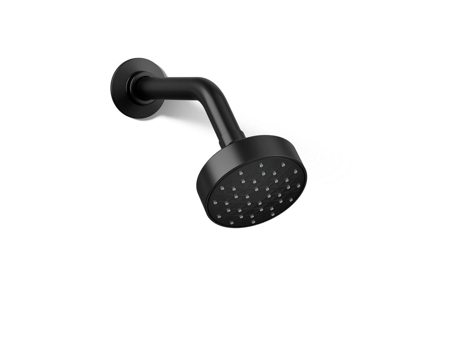 KOHLER K-72417 Awaken G90 Single-function Showerhead, 2.5 GPM, matte black