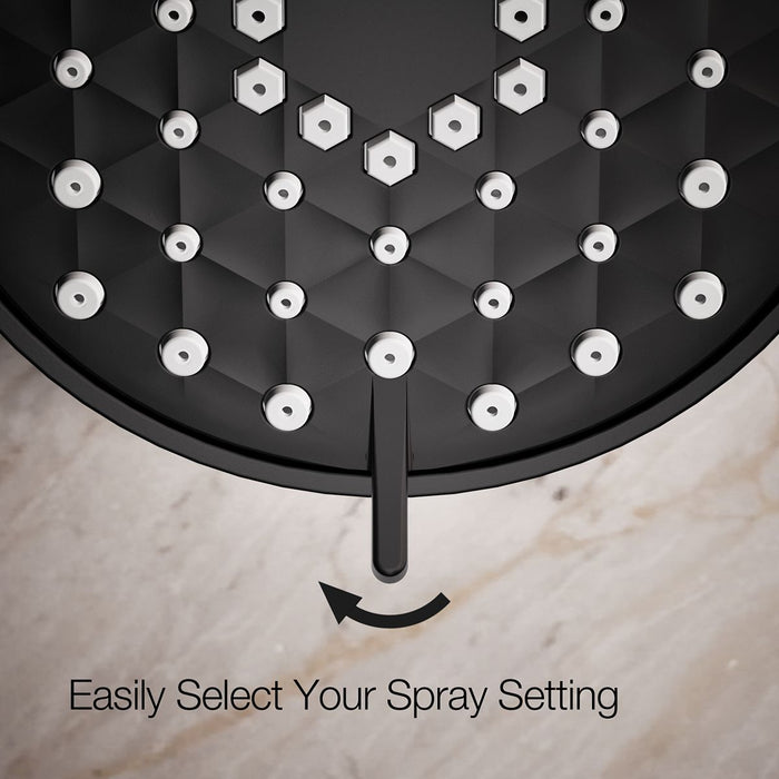 KOHLER K-72418 Awaken G90 Three-function Showerhead, 2.5 GPM, matte black - view 5