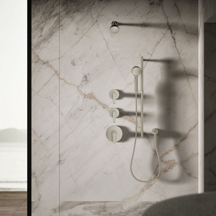 KOHLER K-72418 Awaken G90 Three-function Showerhead, 2.5 GPM, vibrant brushed nickel - view 2