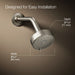 KOHLER K-72418 Awaken G90 Three-function Showerhead, 2.5 GPM, vibrant brushed nickel - view 5