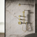 KOHLER K-72419 Awaken G110 Three-function Showerhead, 2.5 GPM, vibrant brushed moderne brass - view 3
