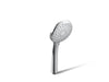 KOHLER K-72421-G Awaken B110 Three-function handshower, 1.75 gpm, polished chrome