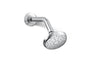 KOHLER K-72422 Awaken B90 Single-function showerhead, 1.5 gpm, polished chrome