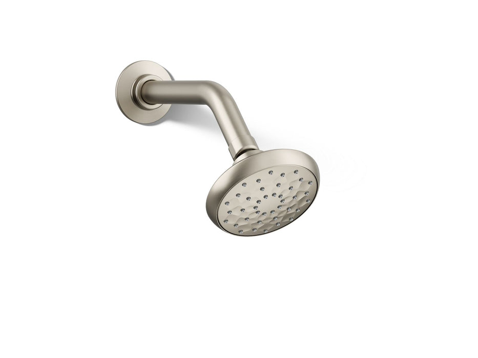 KOHLER K-72422 Awaken B90 Single-function showerhead, 1.5 gpm, vibrant brushed nickel
