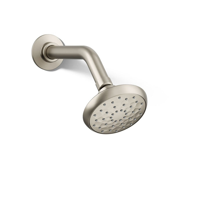 KOHLER K-72422 Awaken B90 Single-function showerhead, 1.5 gpm, vibrant brushed nickel - view 5