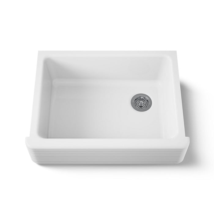 KOHLER K-7251-0 K-7251 Whitehaven Hayridge 29-11/16"undermount Single-bowl Farmhouse Kitchen Sink - view 5