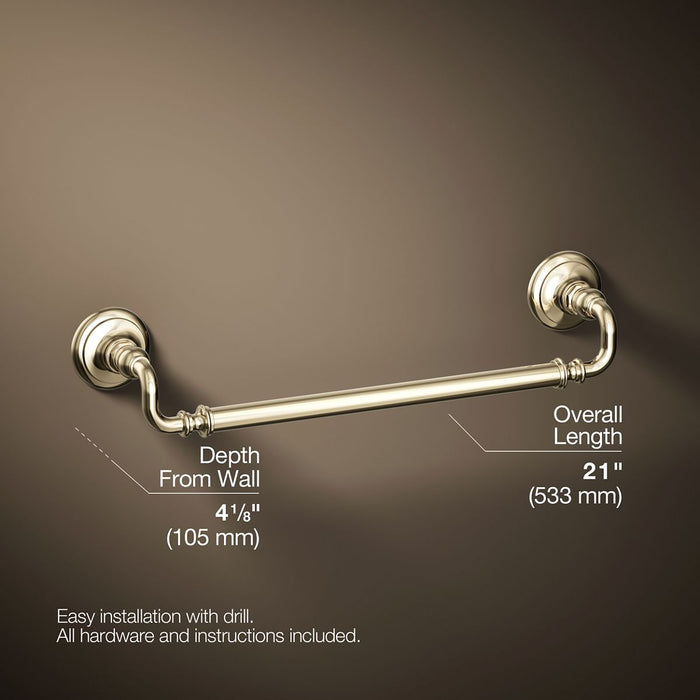 KOHLER K-72567 Artifacts 18" towel bar