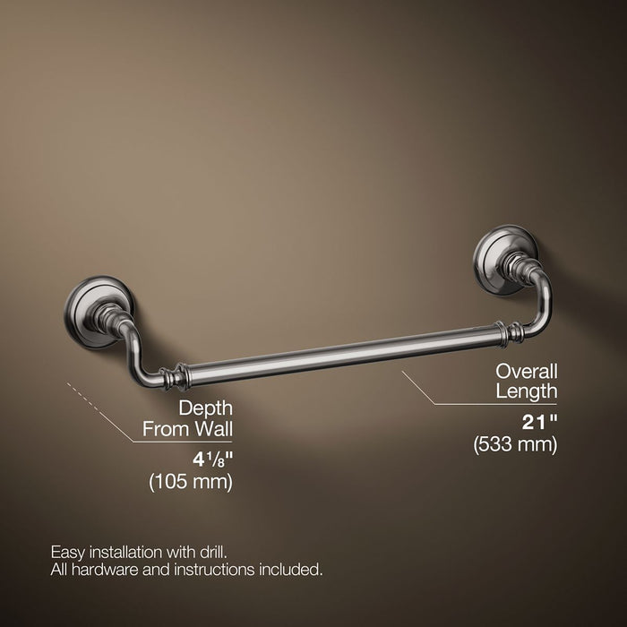 KOHLER K-72567 Artifacts 18" towel bar