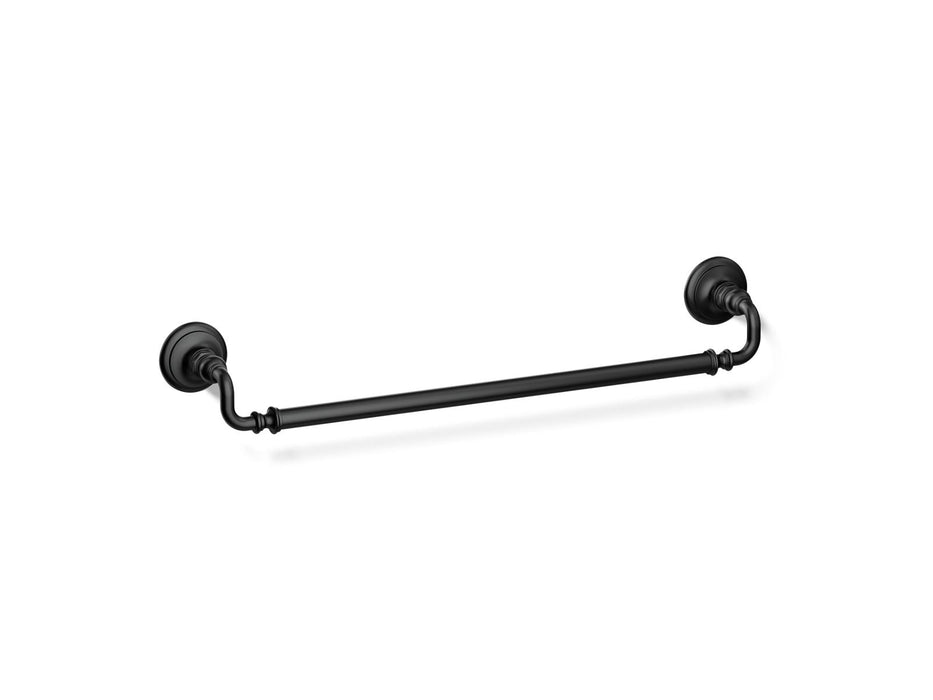 KOHLER K-72568 Artifacts 24" towel bar, matte black