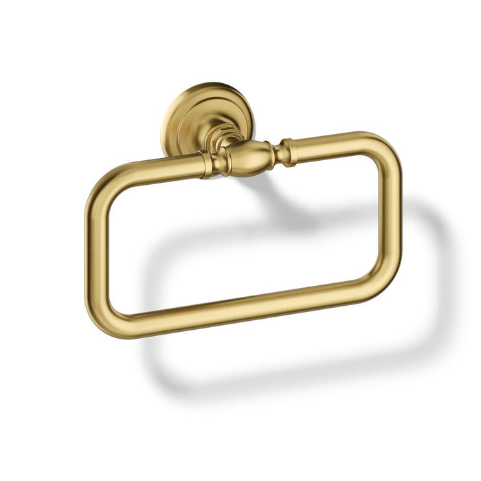 KOHLER K-72571 Artifacts Towel ring, vibrant brushed moderne brass - view 4