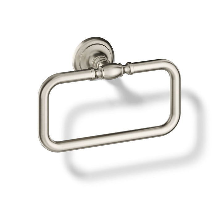 KOHLER K-72571 Artifacts Towel ring, vibrant brushed nickel - view 4