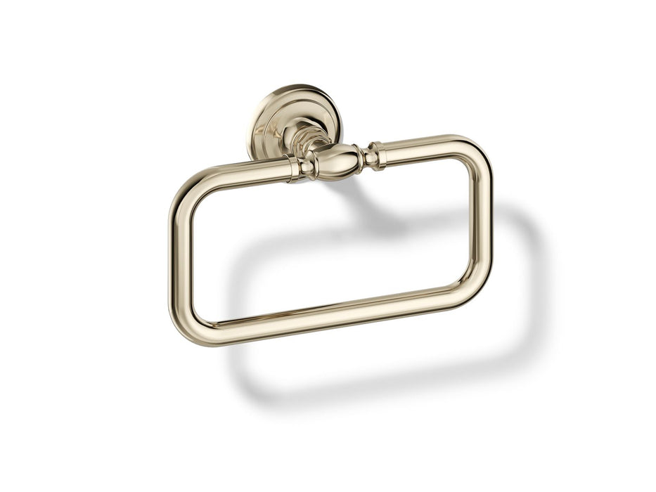 KOHLER K-72571 Artifacts Towel ring, vibrant french gold