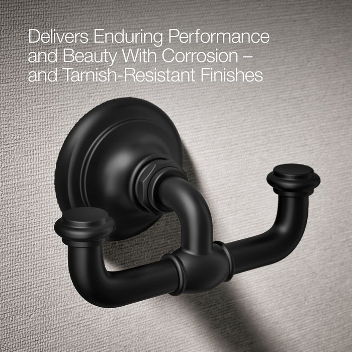 KOHLER K-72572 Artifacts Double robe hook
