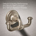KOHLER K-72572 Artifacts Double robe hook, vibrant brushed bronze - view 5