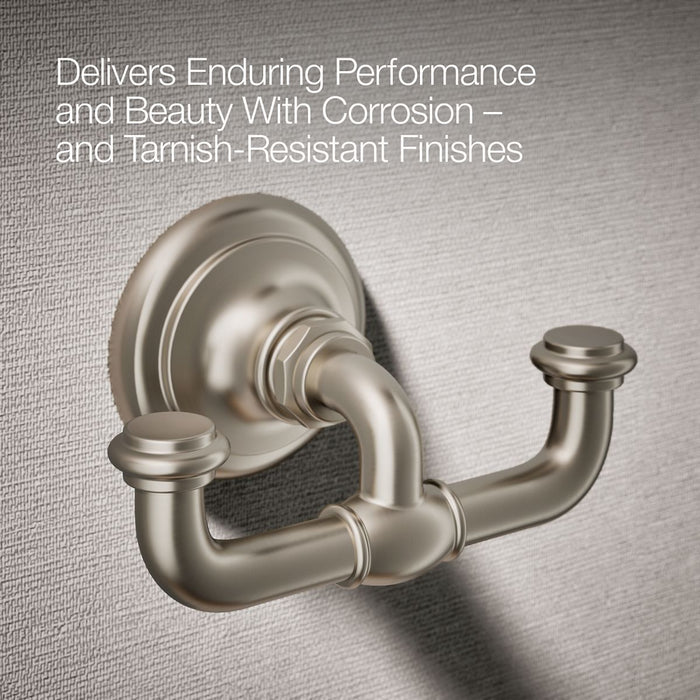 KOHLER K-72572 Artifacts Double robe hook