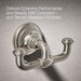 KOHLER K-72572 Artifacts Double robe hook, vibrant polished nickel - view 5