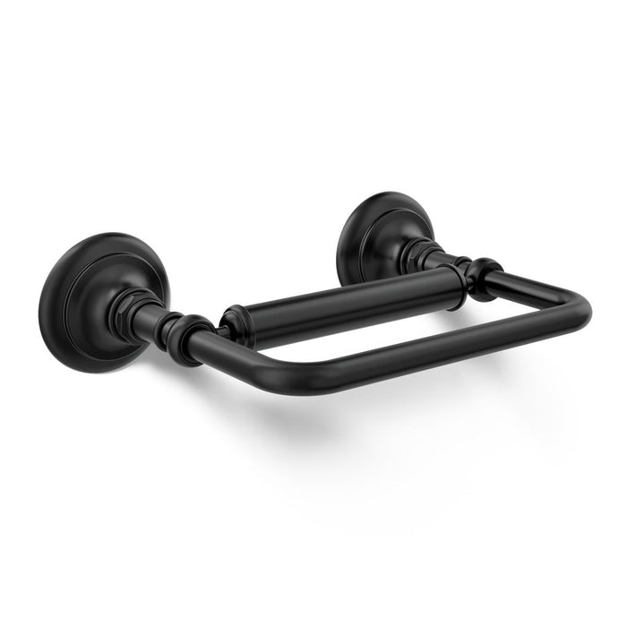KOHLER K-72573 Artifacts Pivoting toilet paper holder, matte black - view 4