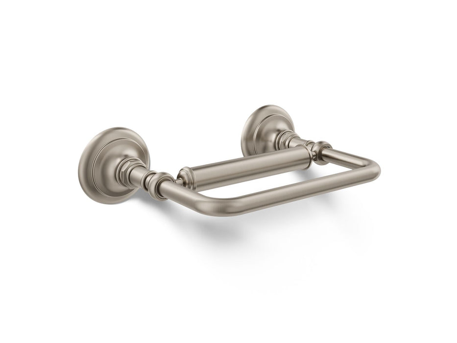 KOHLER K-72573 Artifacts Pivoting toilet paper holder, vibrant brushed nickel