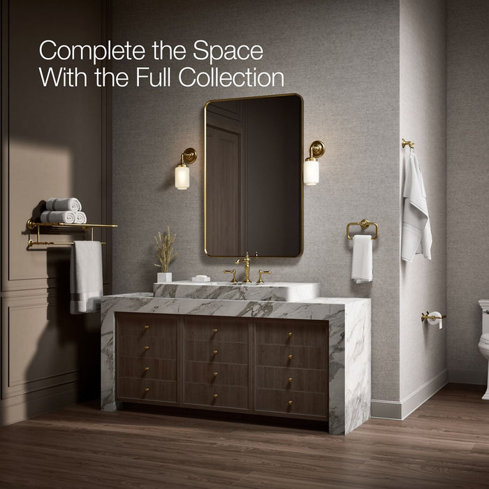 KOHLER K-72575 Artifacts Hotelier, vibrant brushed moderne brass - view 3