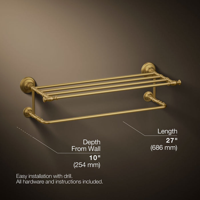 KOHLER K-72575 Artifacts Hotelier, vibrant brushed moderne brass - view 5