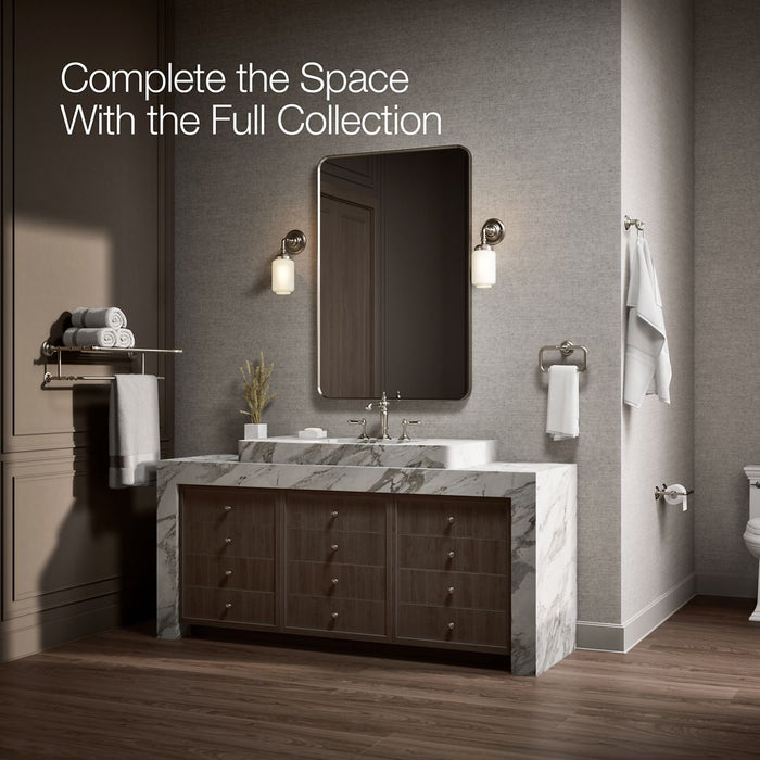 KOHLER K-72575 Artifacts Hotelier, vibrant brushed nickel - view 3
