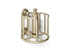 KOHLER K-72576 Artifacts Toilet paper carriage, vibrant french gold
