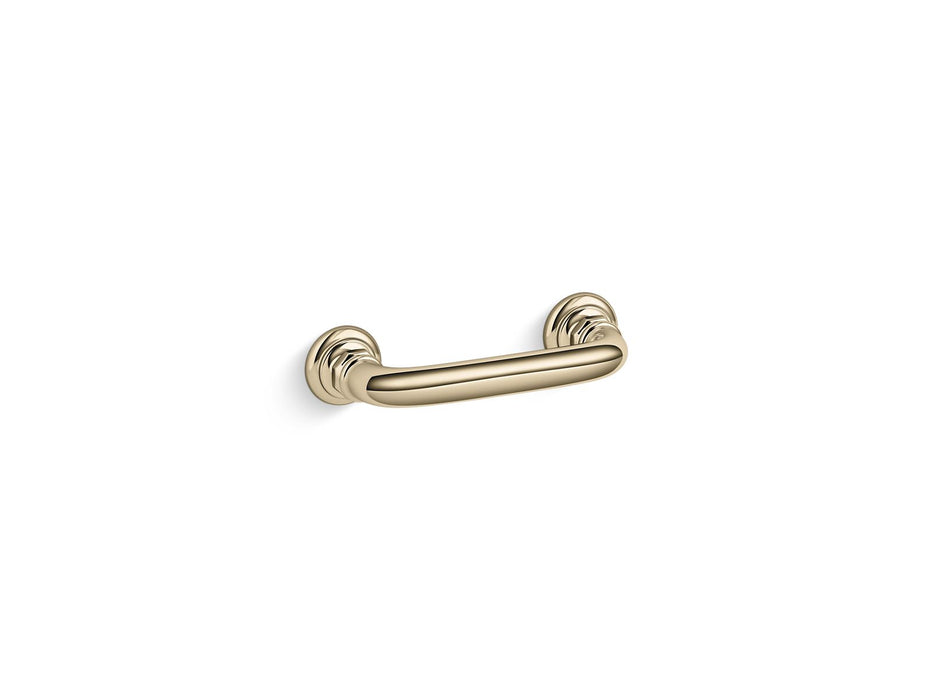 KOHLER K-72579 Artifacts 3" cabinet pull, vibrant french gold