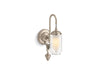 KOHLER K-72581 Artifacts One-light adjustable sconce, brushed bronze