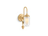 KOHLER K-72581 Artifacts One-light adjustable sconce, brushed moderne brass - view 2
