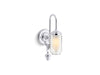KOHLER K-72581 Artifacts One-light adjustable sconce, polished chrome - view 2
