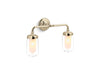 KOHLER K-72582 Artifacts Two-light sconce, french gold