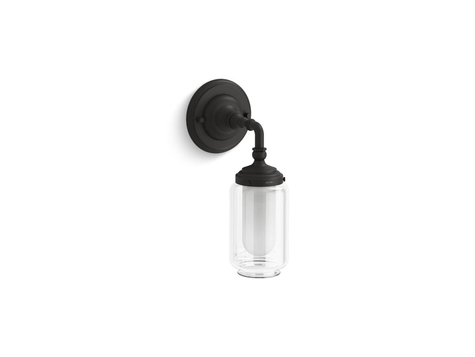 KOHLER K-72584 Artifacts One-light sconce, matte black