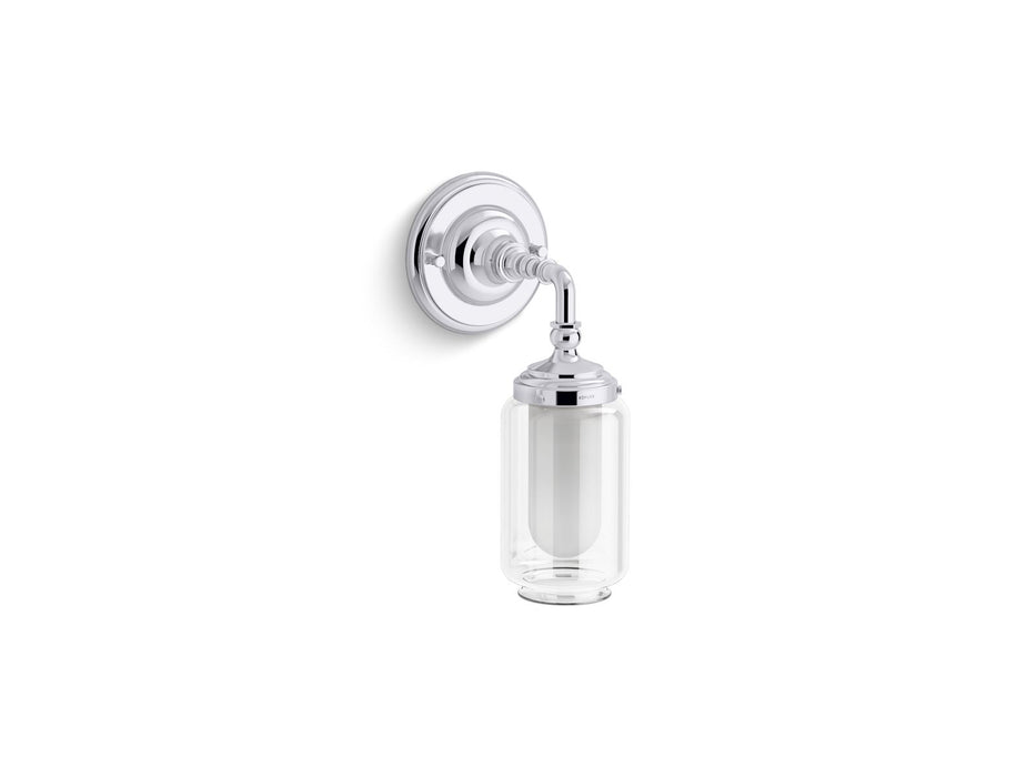 KOHLER K-72584 Artifacts One-light sconce, polished chrome