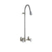 KOHLER K-7258 Industrial exposed shower with reversible yoke and galvanized riser, rough plate