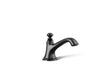 KOHLER K-72759 Artifacts with Bell design Bathroom sink faucet spout with Bell design, 1.2 gpm, matte black