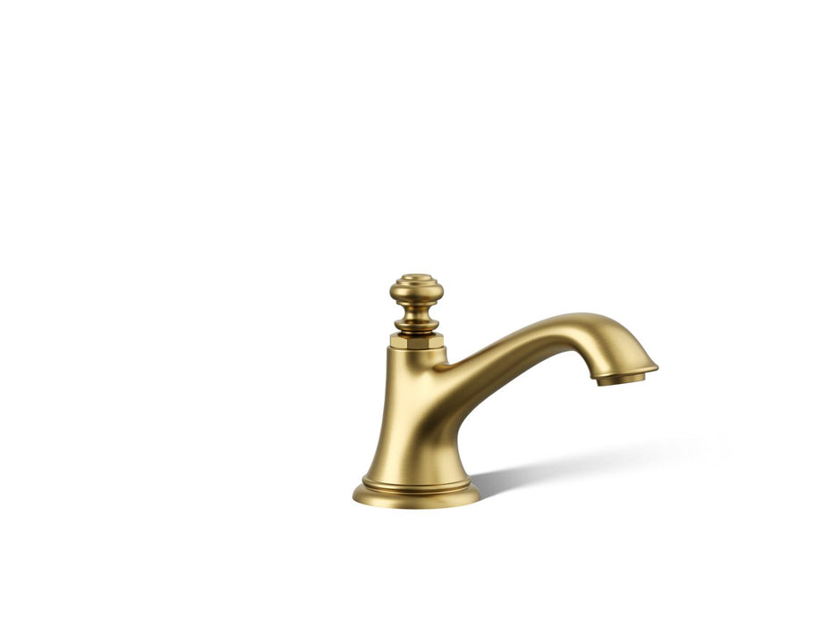 KOHLER K-72759 Artifacts with Bell design Bathroom sink faucet spout with Bell design, 1.2 gpm, vibrant brushed moderne brass