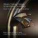 KOHLER K-72763-9M Artifacts Gentleman's Single-handle bathroom sink faucet, 1.2 gpm, vibrant french gold - view 3