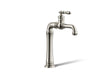 KOHLER K-72763-9M Artifacts Gentleman's Single-handle bathroom sink faucet, 1.2 gpm, vibrant polished nickel